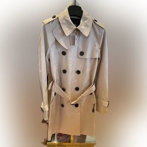 Coach Light Tan Trench Coat